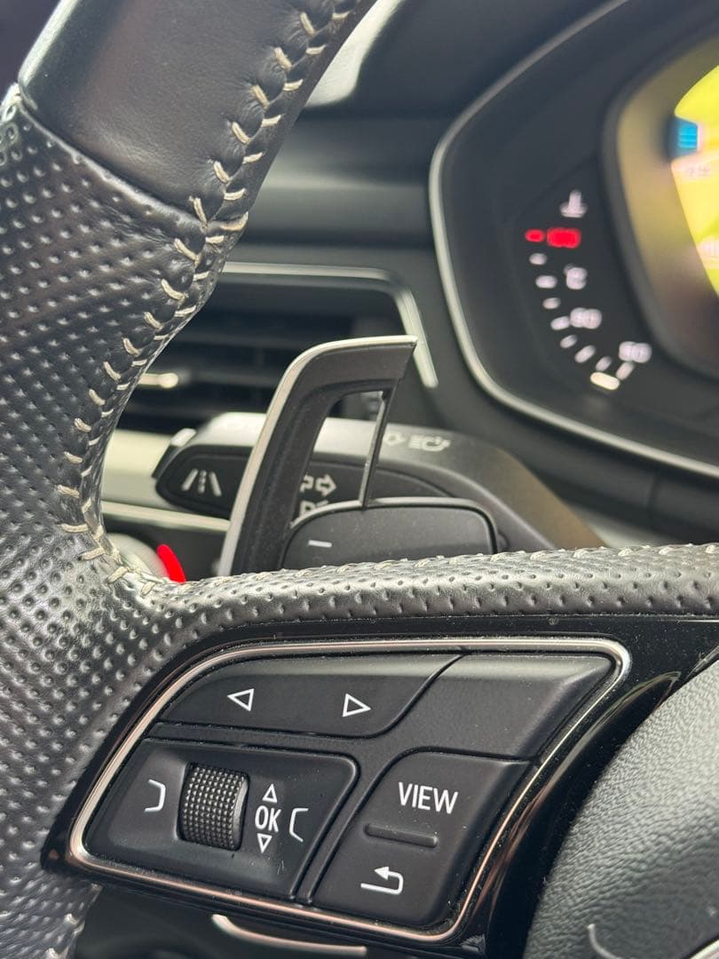 Audi S-tronic Paddle Progress VC A4 パドル