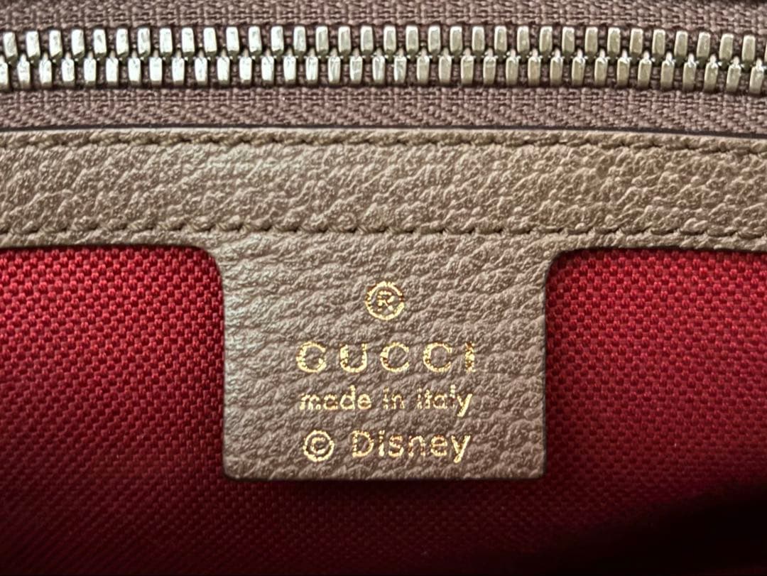 極美品 GUCCI グッチ DISNEY ディズニー バッグ 602695