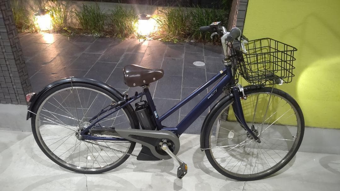 ヤマハ　PAS　CITY　26インチ　電動自転車　シティーバイク