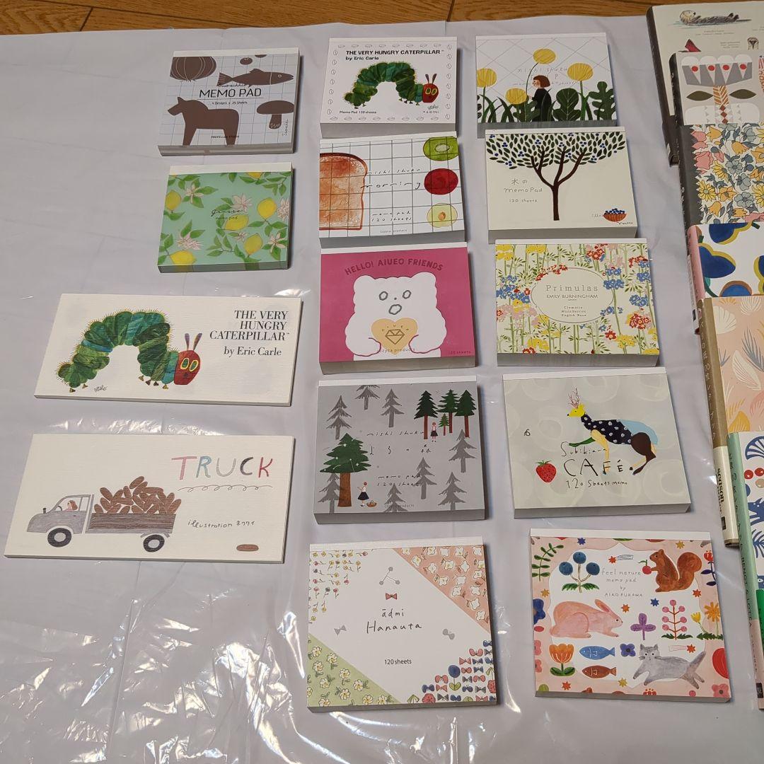 メモパッド、レターブックセット