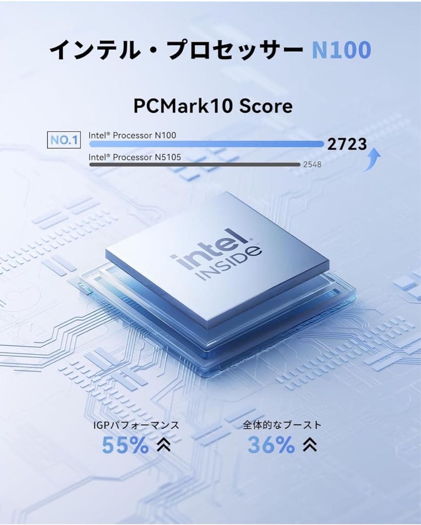 【ほぼ新品】定価36000円 Mini PC n100 12GB/256GB