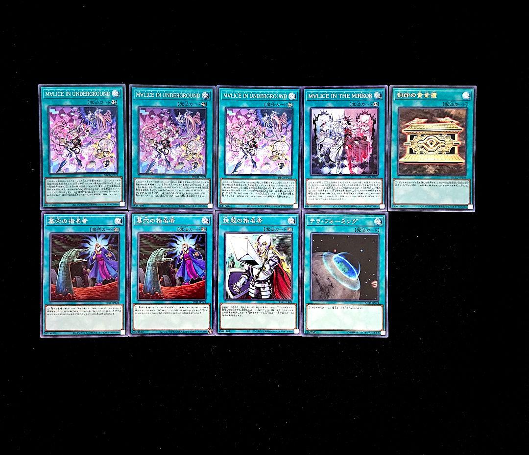 遊戯王 【本格構築‼️】M∀LICE 構築済みデッキ‼️ マリス 大会 深淵の獣