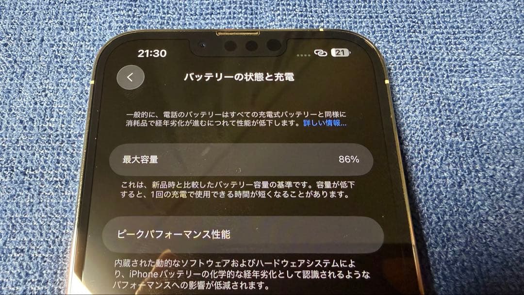 iPhone 13 Pro Max 256GB シルバー 本体のみ