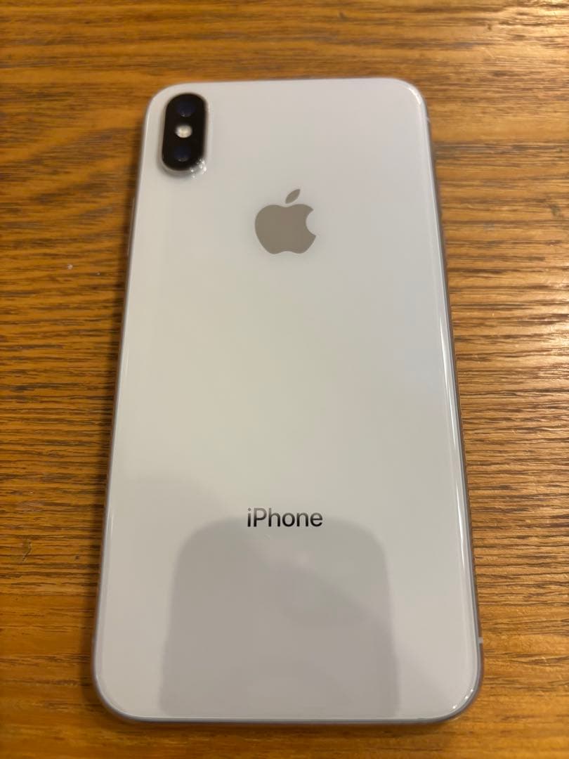 Apple iPhone X 本体 Lightningケーブル付き