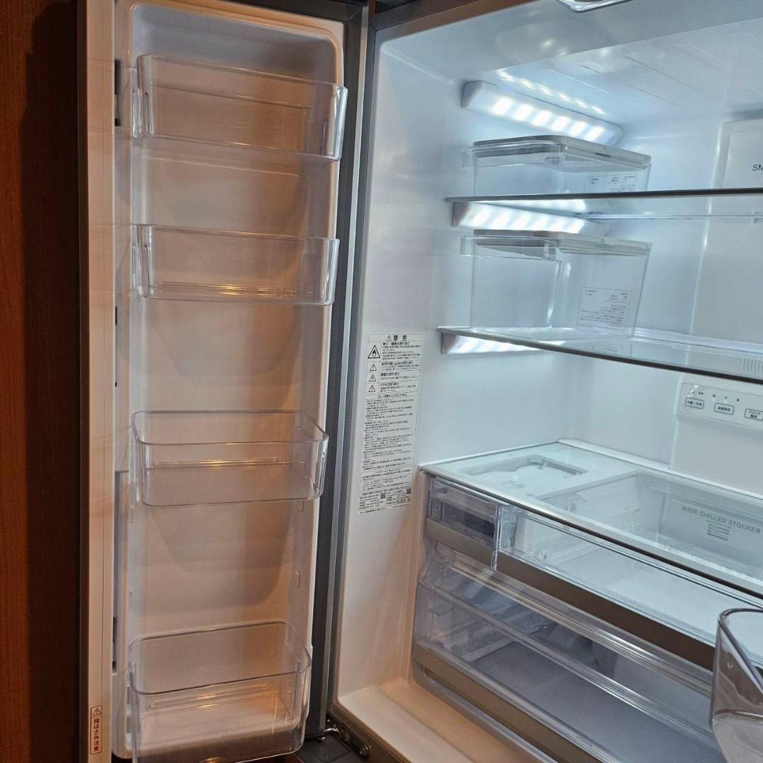 AQUA 420L　2022年製　4ドア冷蔵庫 シルバー