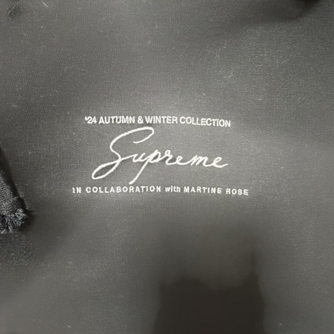 Supreme Martine Rose コラボ パーカー ブラック