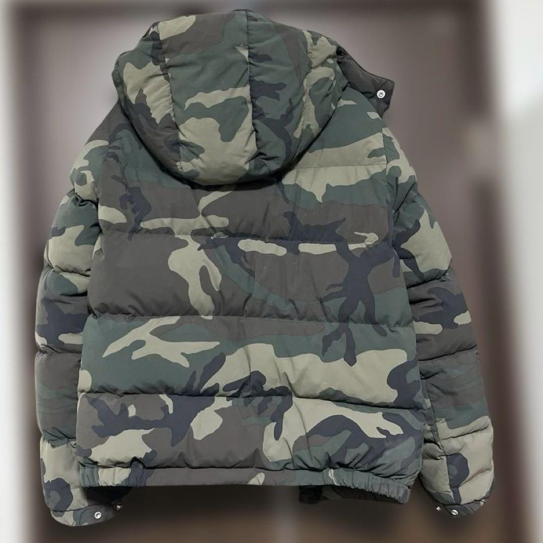 ノースフェイス ダウンジャケット 迷彩柄 Mサイズ