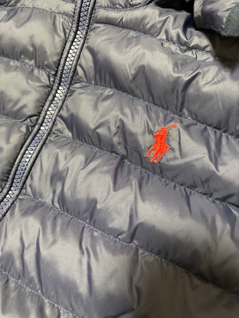 Polo by Ralph Lauren フード付きベスト ネイビー M 送料込