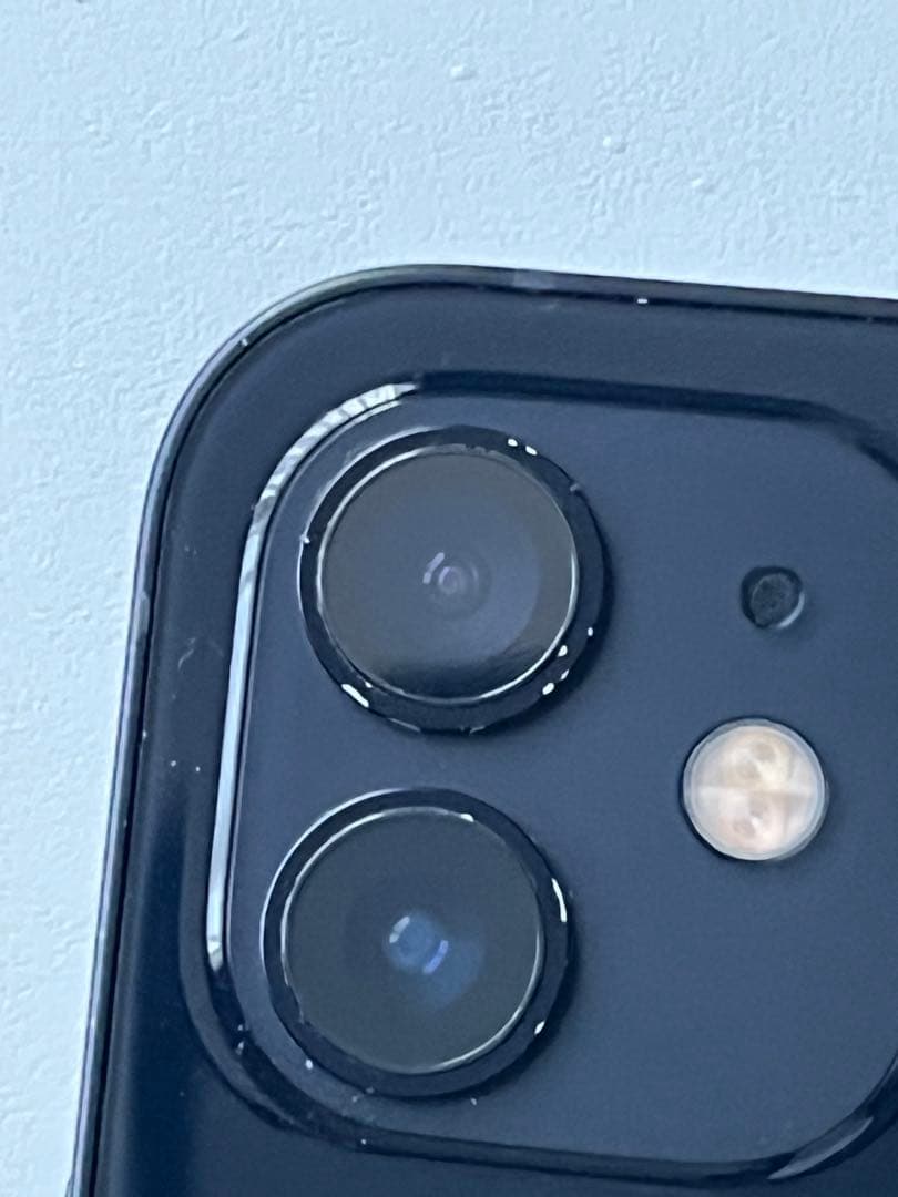 iPhone12 128GB simフリー ブラック本体 箱 iFaceケース