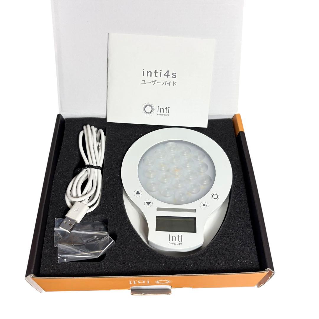 moonmoon 光目覚まし時計　Inti inti4s ホワイト アラーム