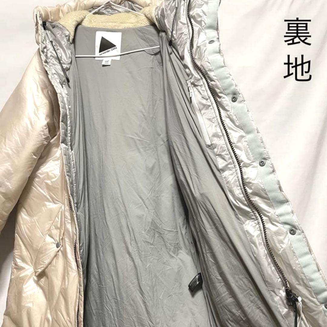 セール☆撥水&防風　新品 ZARA × and wander ロングダウンコート