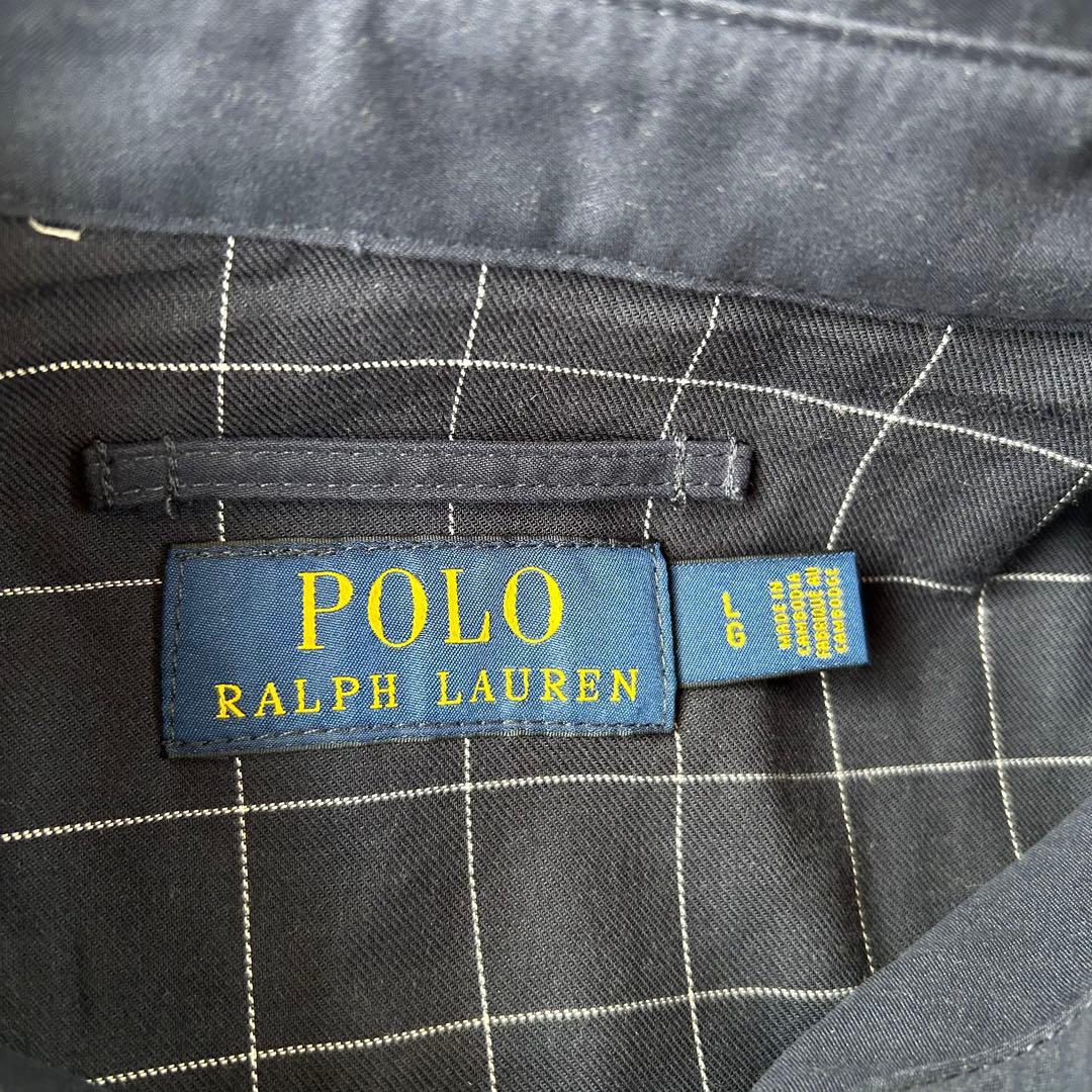 【美品】ポロラルフローレン 現行 スイングトップ ネイビー L ポニー 刺繍ロゴ