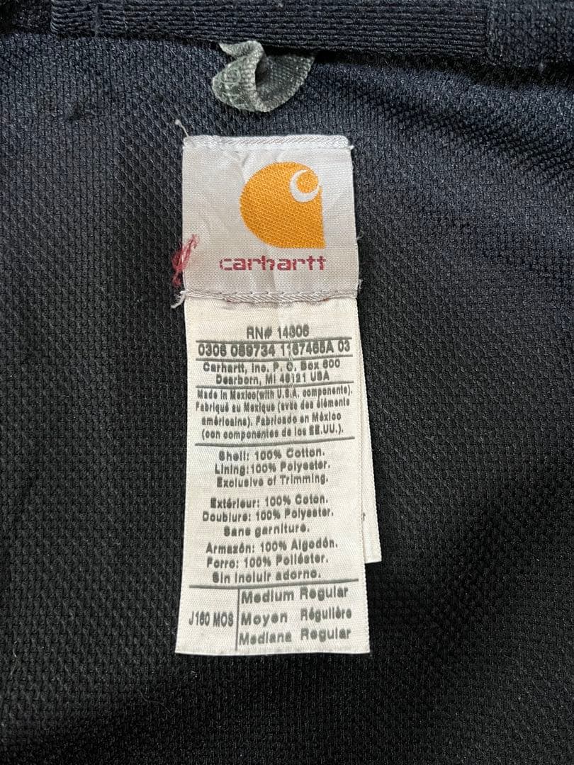 Carhartt J160 MOS アクティブジャケット