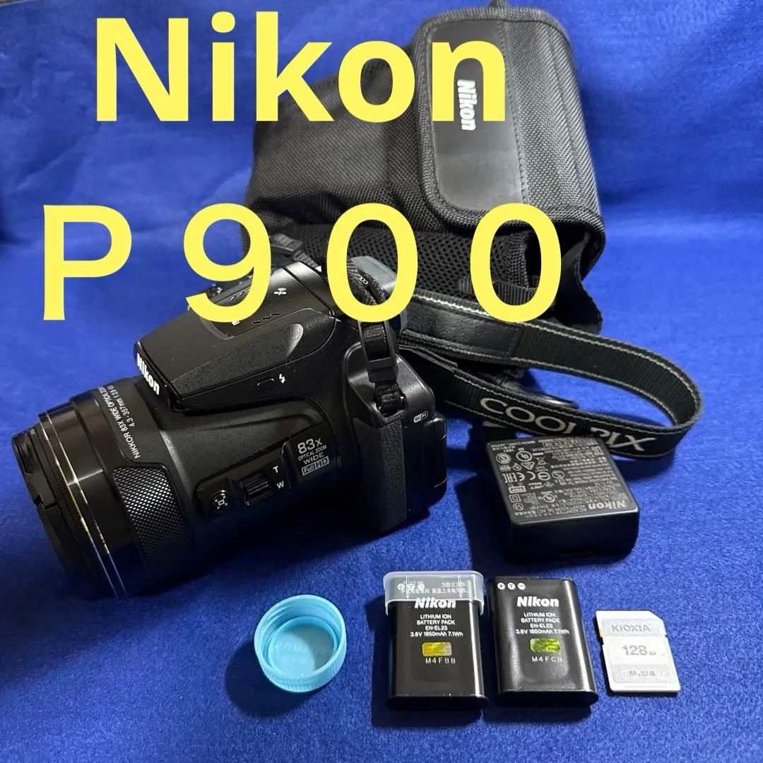 【中古】Nikon Coolpix デジタルカメラ 83倍ズーム　Ｐ９００