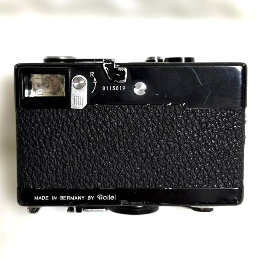Rollei 35 コンパクトフィルムカメラ ストロボ、UVフィルターセット