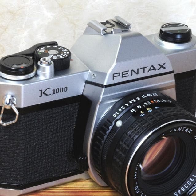 整備済完動 PENTAX K1000 SMC PENTAX 55mm F/1.8