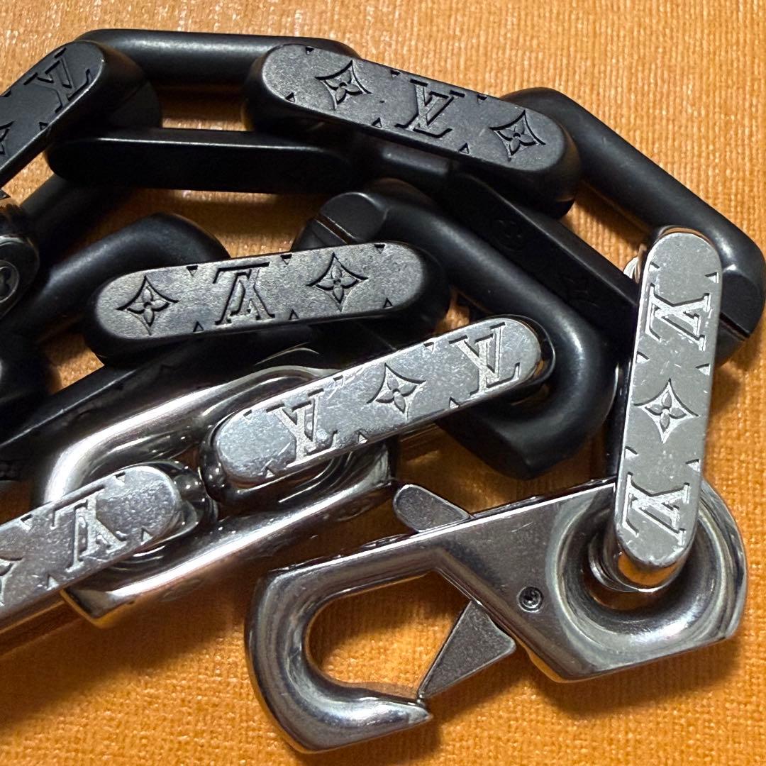 ヴィトン モノグラム コリエ チェーンネックレス ブレスレット セット