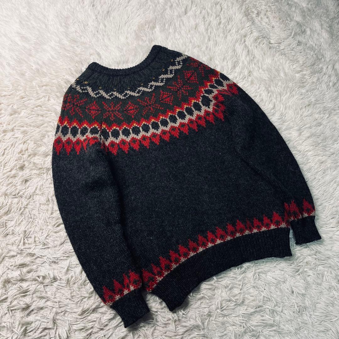 Woolrich Nordic Wool Mohair Knit 80s 紺タグ