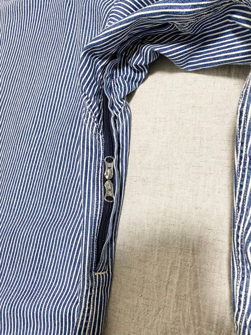 【ノースフェイス パープルレーベル】 ヒッコリーストライプ フィールドジャケット