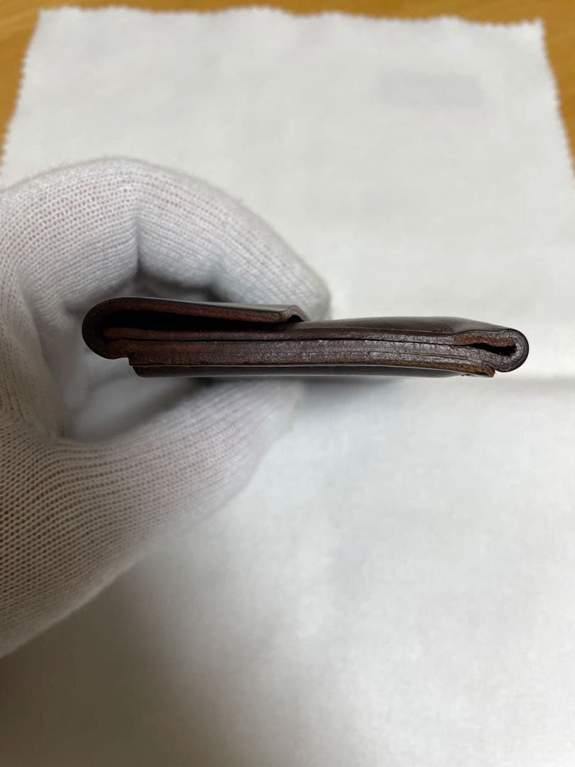 【レア】アッシュランドレザー ケース シェルコードバン