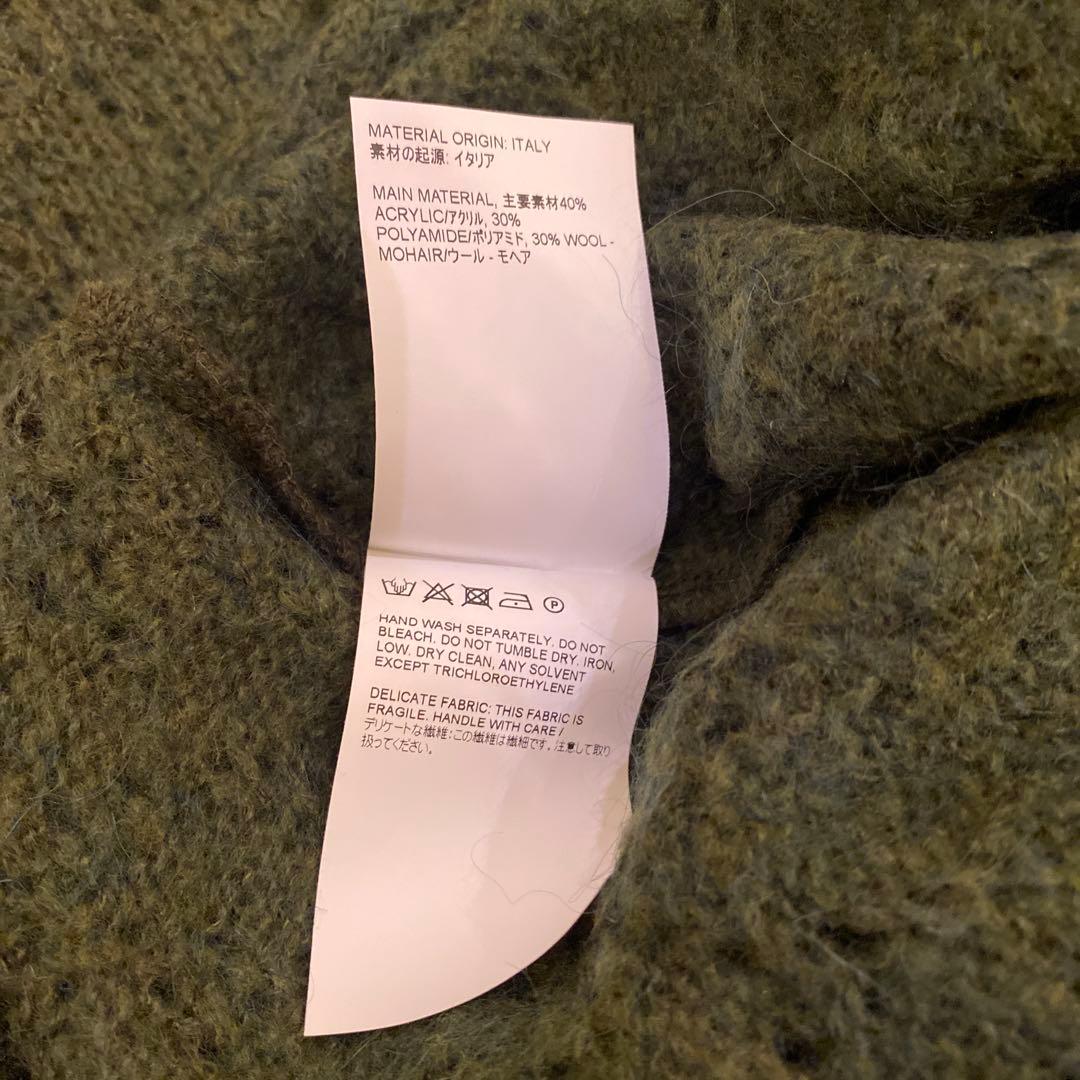 トップス OUR LEGACY DOUBLE LOCK U NECK MOOR GREEN