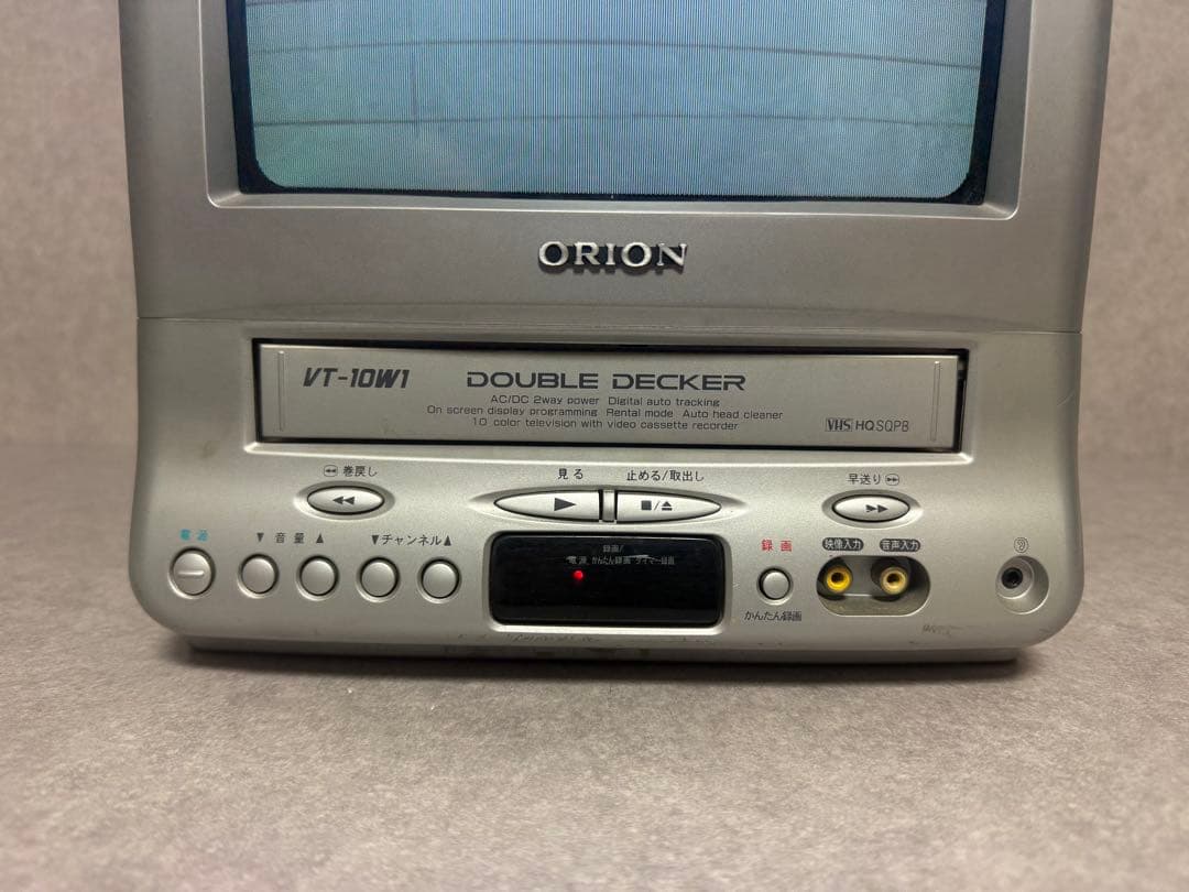 d*5様 ブラウン管テレビデオ ORION オリオン VT-10W1R (VR-