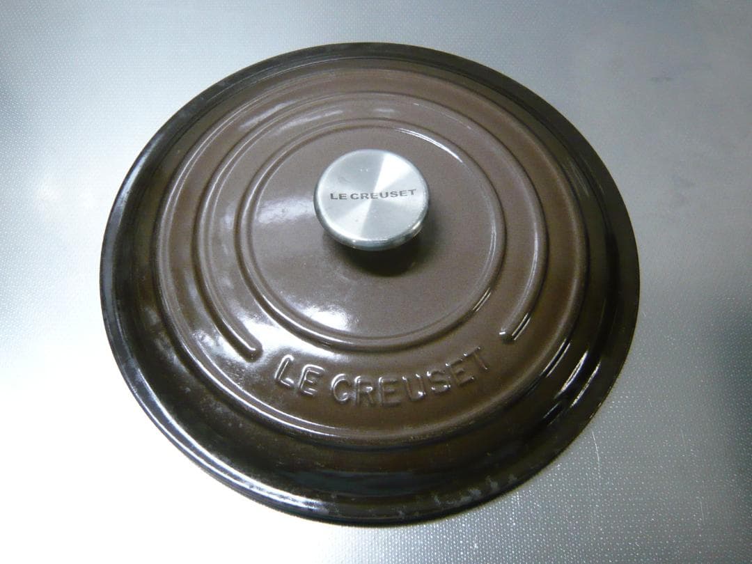 ルクルーゼ ココットロンド 24cm ル・クルーゼ 両手鍋 24 セピア