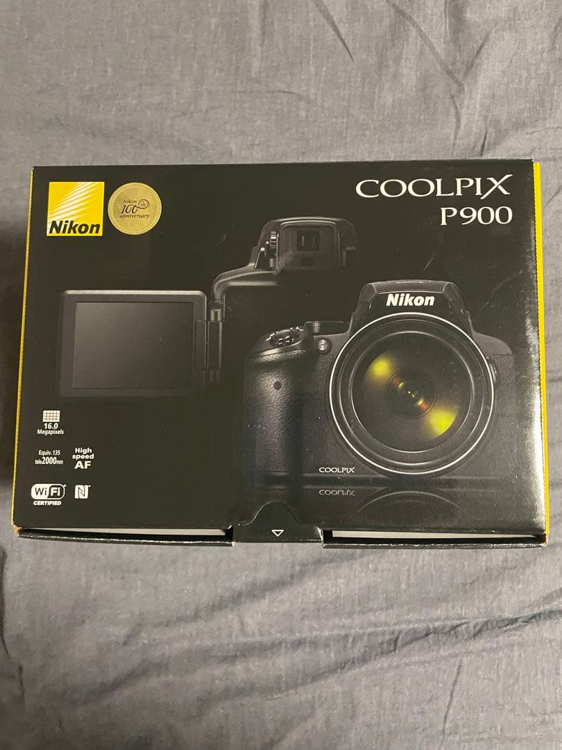 ほぼ新品Nikon COOLPIX P900 デジタルカメラ　査定済み　ケース付