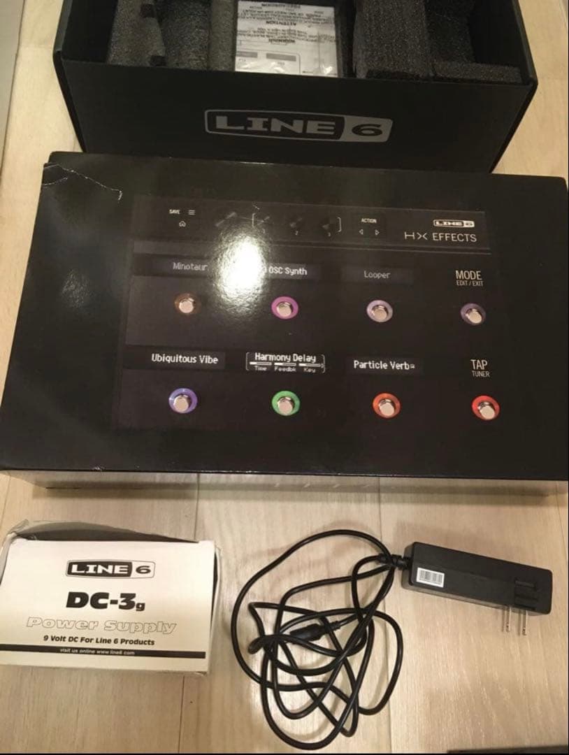 Line6 HX Effects 付属品完備 送料無料‼️