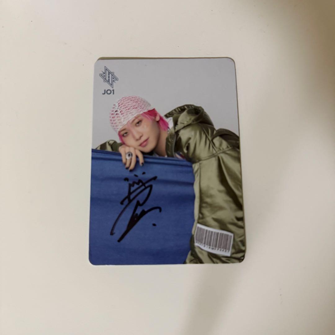 川尻蓮 トレカお渡し会 直筆サイン