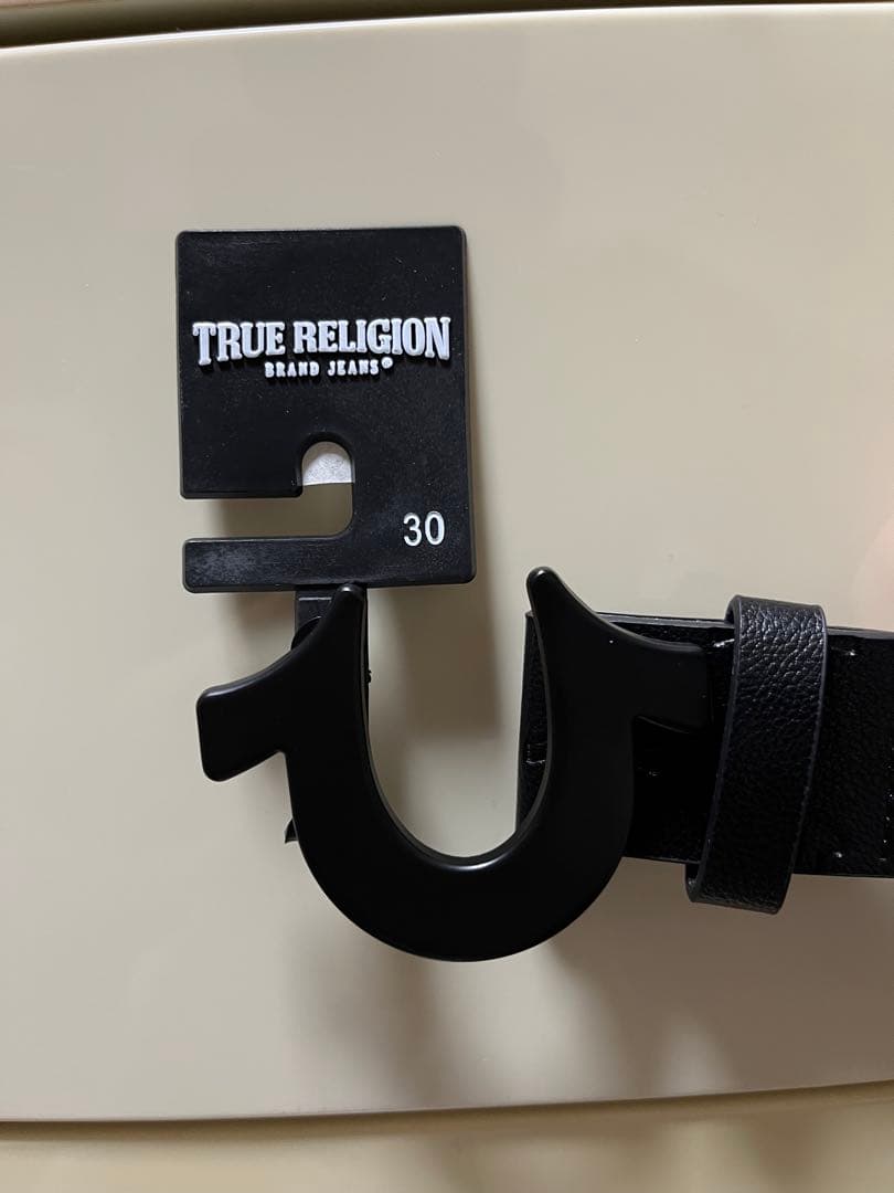 TRUE RELIGIONベルトHORSESHOE BUCKLE BELT