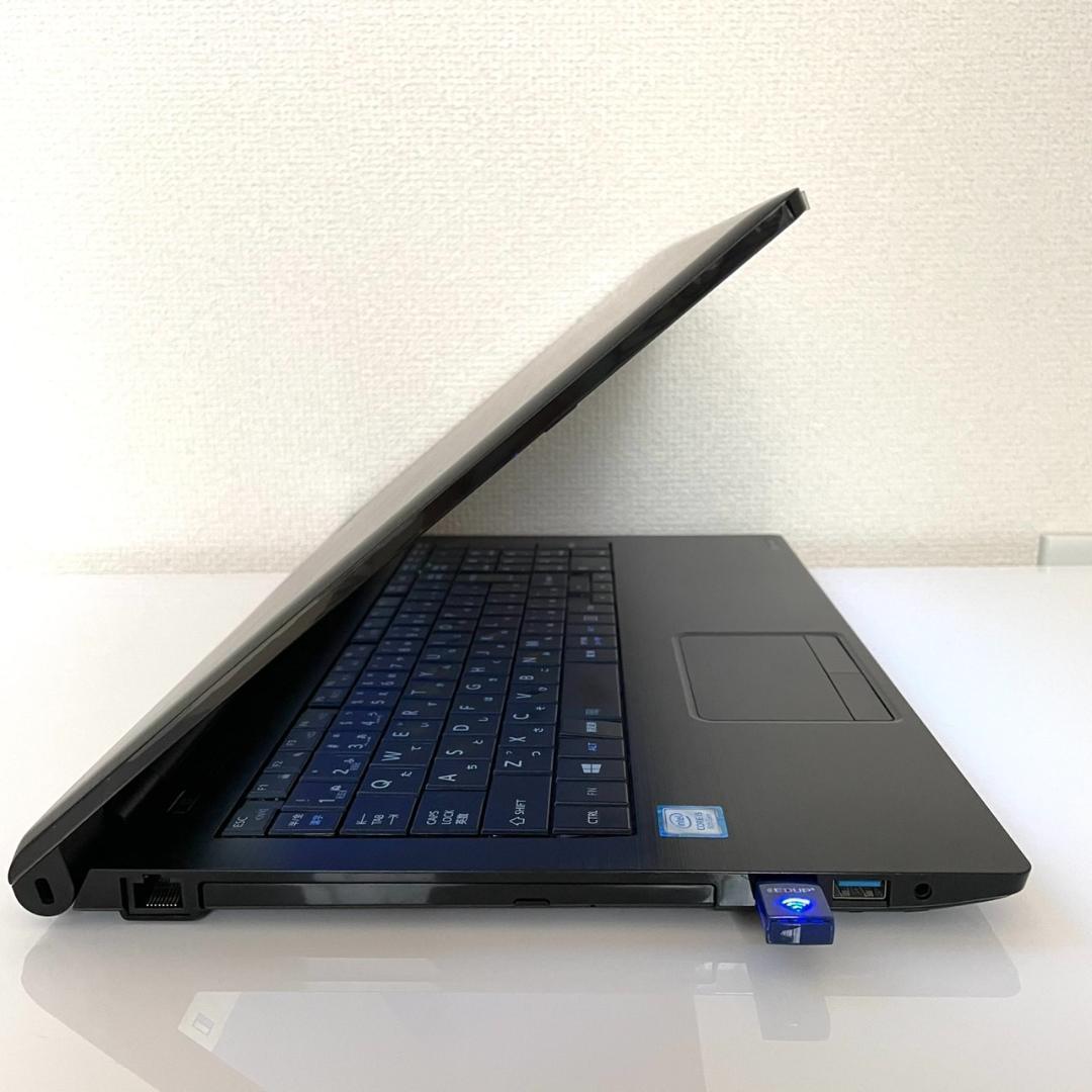 ★Win11★ 第8世代i5 メモリ16GB SSD テンキー付き 東芝 GG4