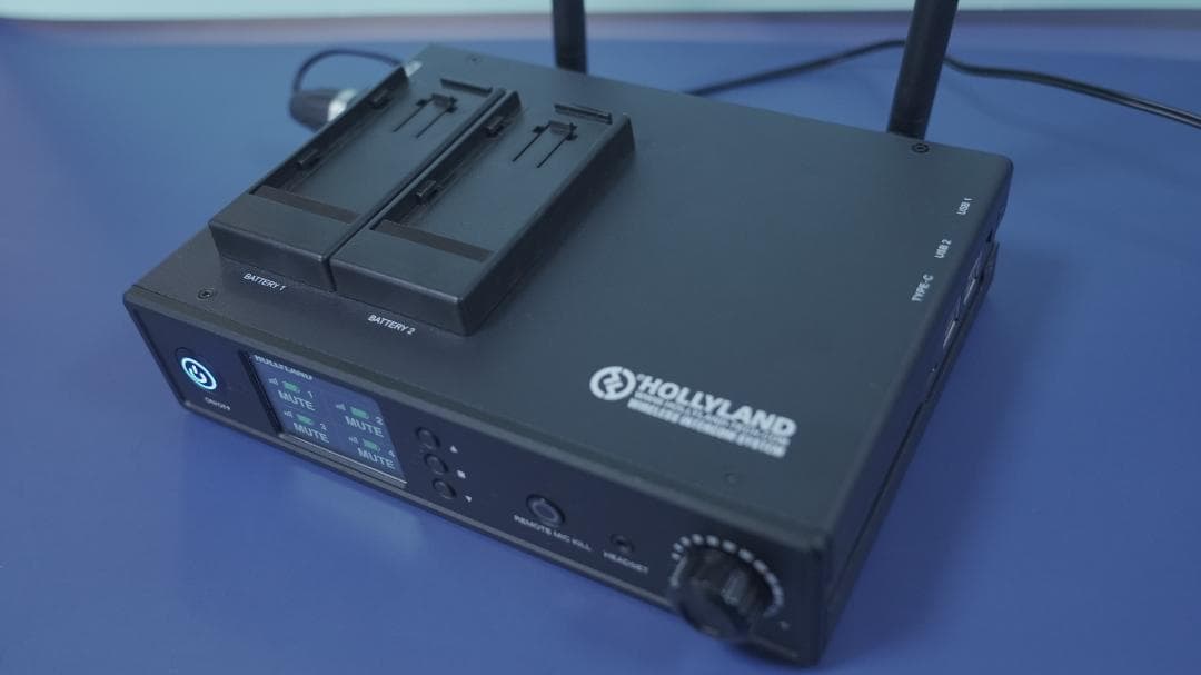 HOLLYLAND MARS T1000 ワイヤレス音声伝送システム ケース付き