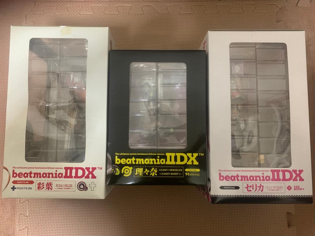 beatmania IIDX フィギュア3体セット【彩葉・理々奈・セリカ】