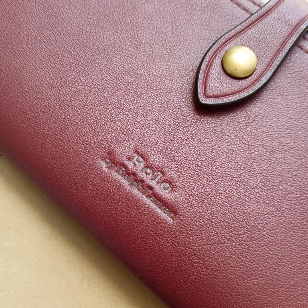 POLORALPHLAUREN ポロベア 長財布 財布 牛革100％