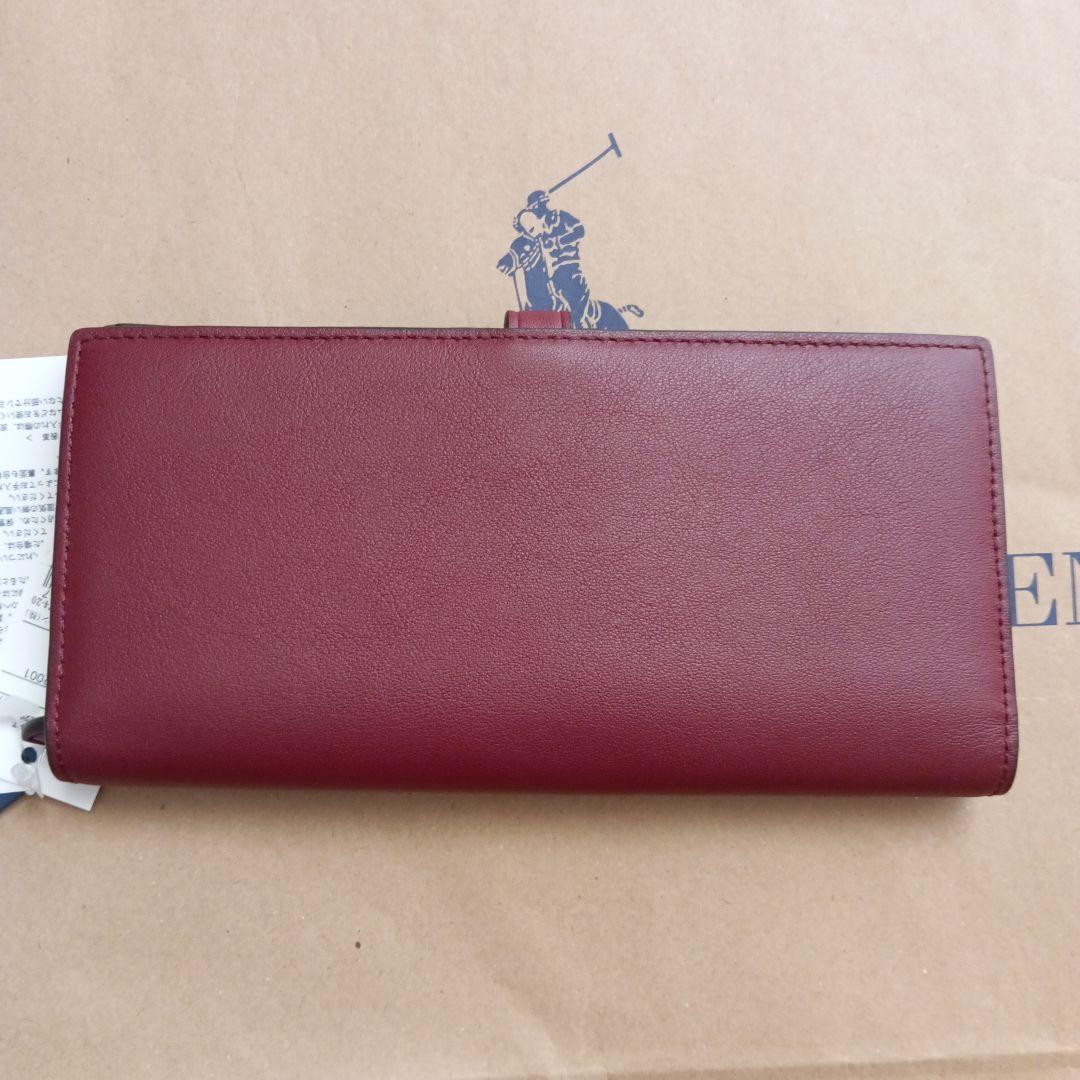 POLORALPHLAUREN ポロベア 長財布 財布 牛革100％