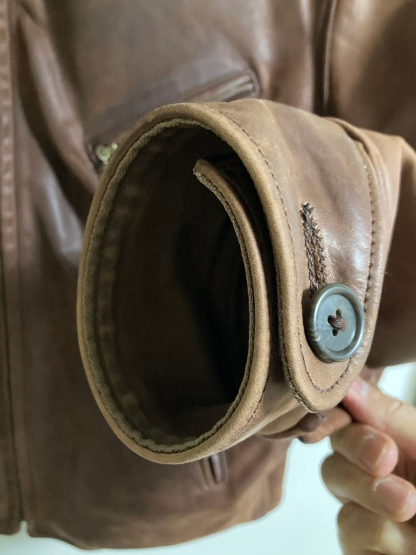 最終 Aero Leather Halfbelt 1930s エアロレザー 40