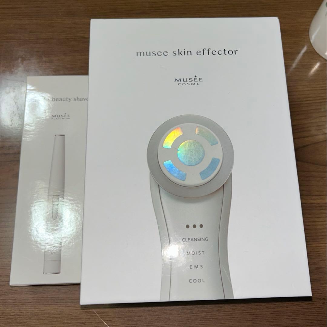 【新品未使用、美品、破格】ミュゼ スキンエフェクター＆ビューティーシェーバー