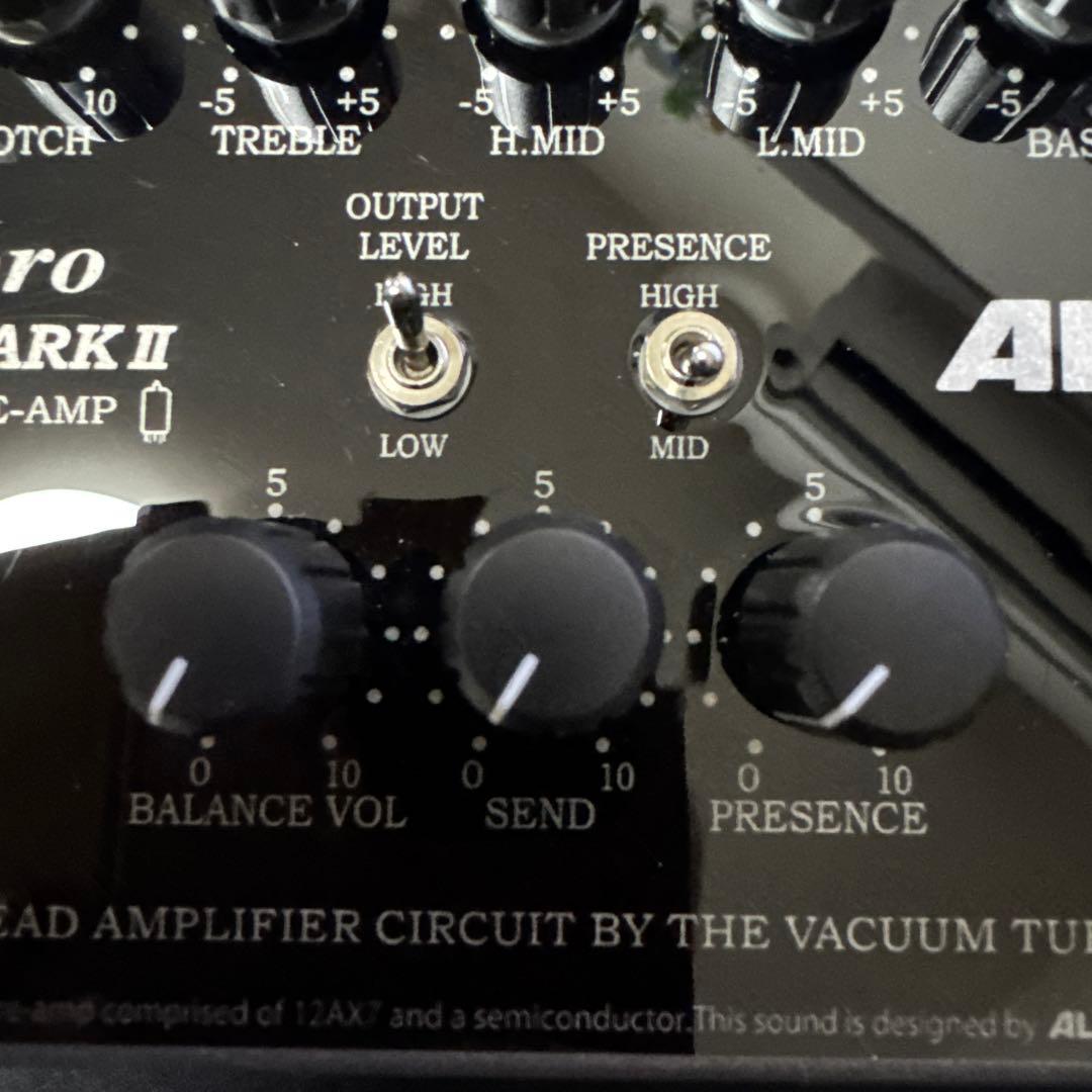 ALBIT A1BP pro MARK II ベースプリアンプ