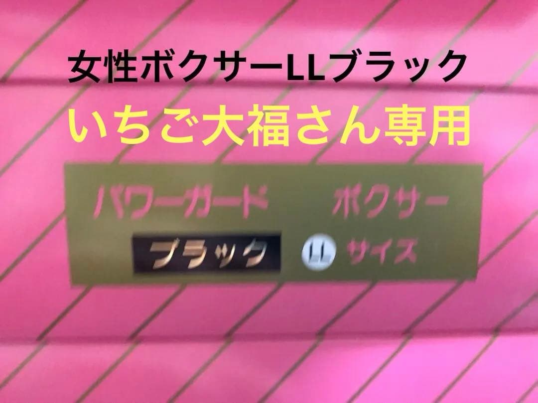 パワーガード　女性ボクサーLL ブラック