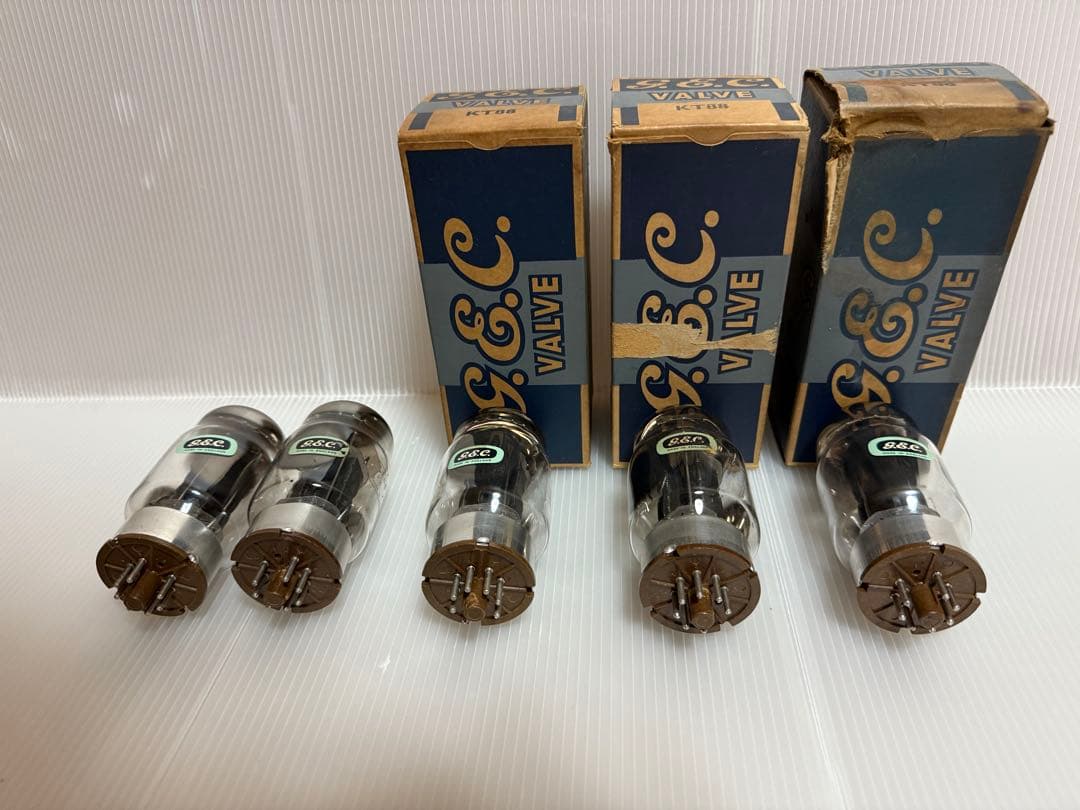 【Kimura】G.E.C. KT88 真空管 5本セット 動作未確認