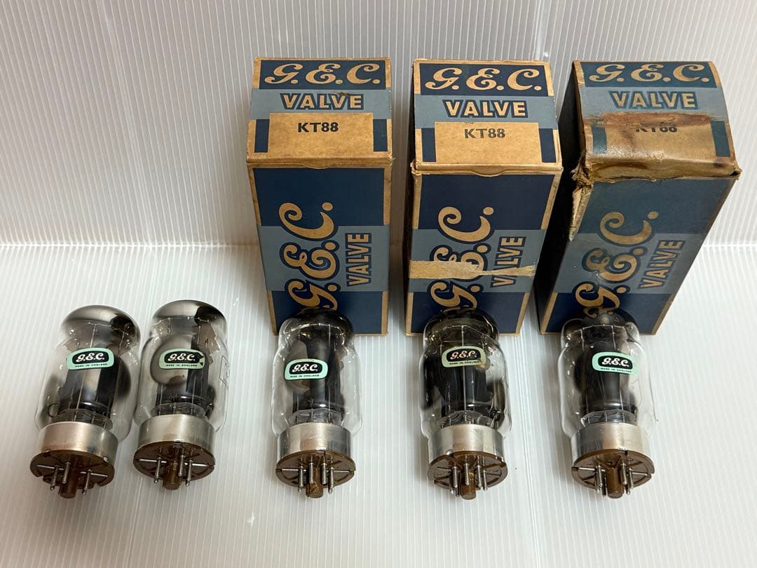 【Kimura】G.E.C. KT88 真空管 5本セット 動作未確認
