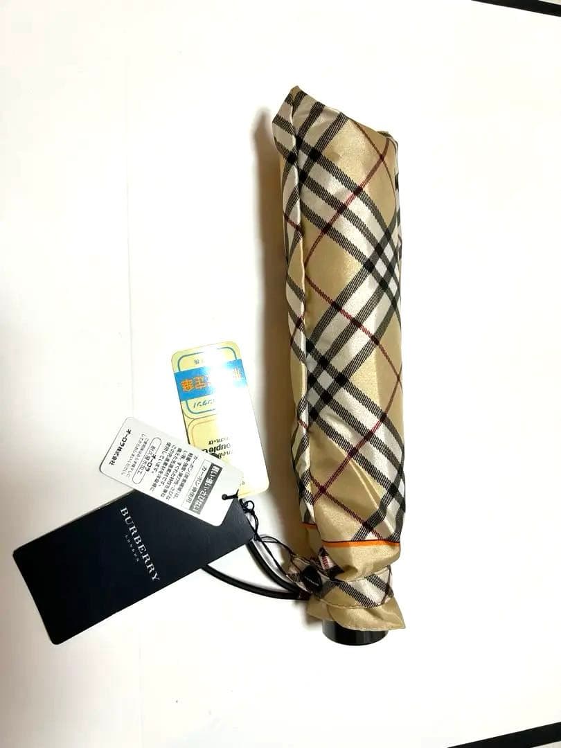 新品　バーバリー　折畳傘　父の日