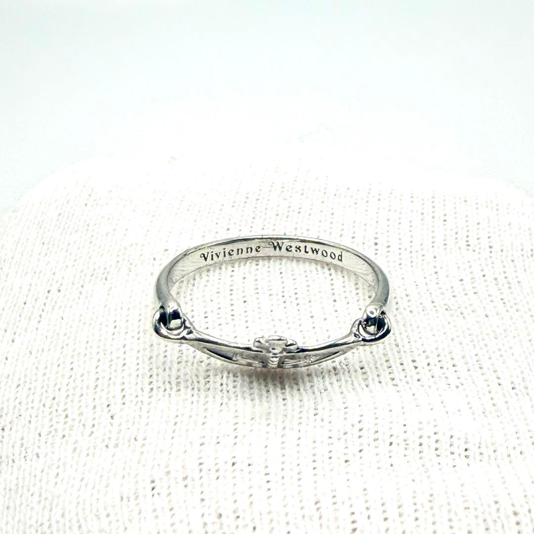 美品 希少 ヴィヴィアンウエストウッド オーブ シルバーリング S 11～12号