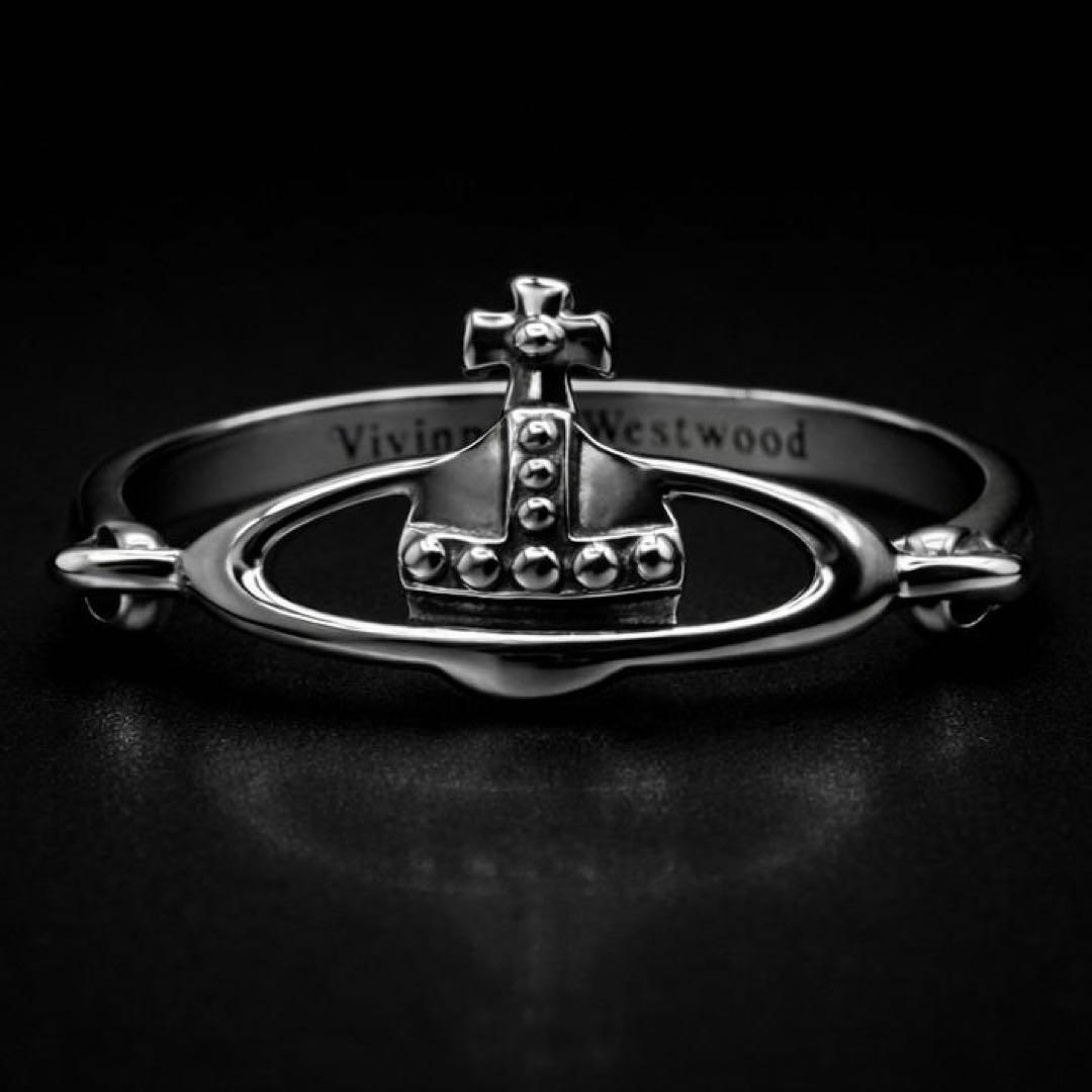 美品 希少 ヴィヴィアンウエストウッド オーブ シルバーリング S 11～12号