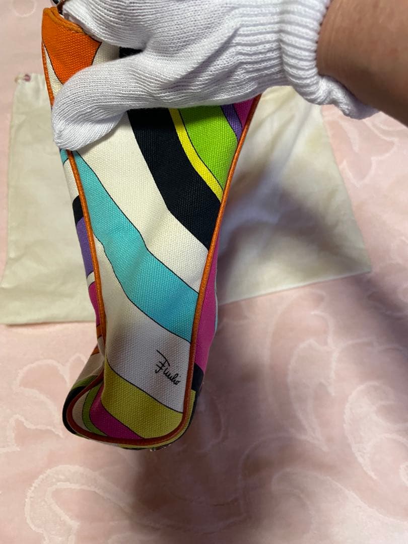 PUCCI マルチカラー ミニバック