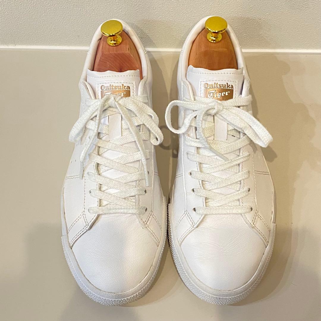 【美品】オニツカタイガー LAWNSHIP 3.0 スニーカー 27.0 白