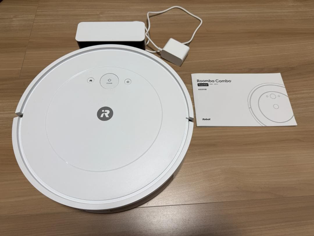 美品ルンバ　コンボ　essential robot ホワイト