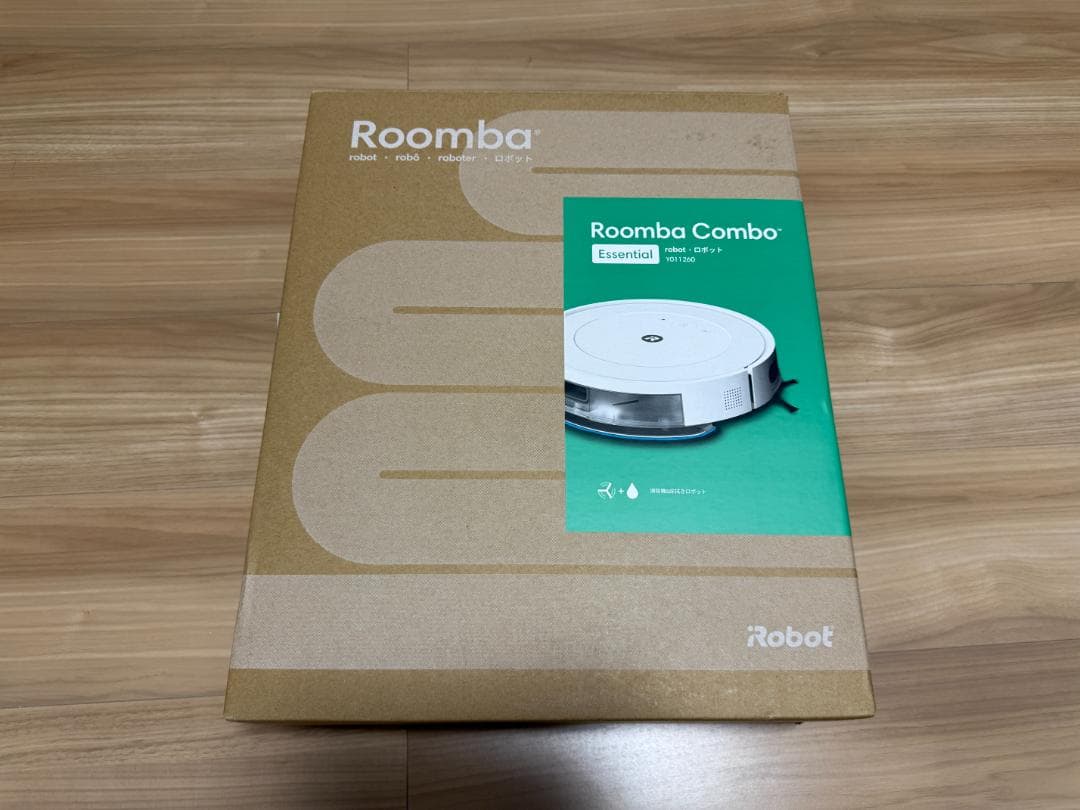 美品ルンバ　コンボ　essential robot ホワイト
