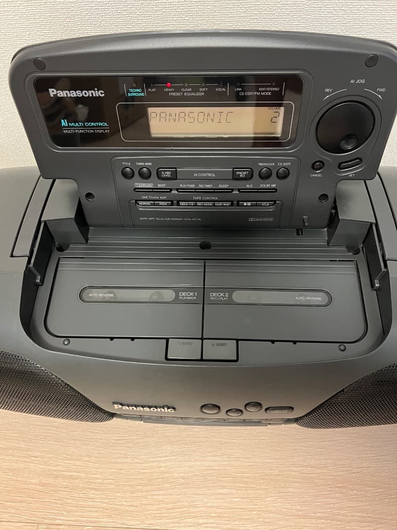 Panasonic RX-DT707 ポータブルステレオCDシステム